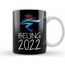 Dekado Winter Olympics Beijing 2022 Kupa Bardak Porselen