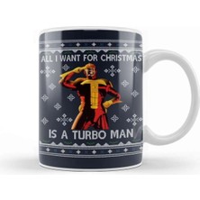 Dekado All I Want For Christmas Is A Turbo Man Jingle All The Way Kupa Bardak Porselen