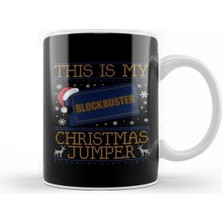 Dekado This Is My Blockbuster Christmas Jumper Kupa Bardak Porselen