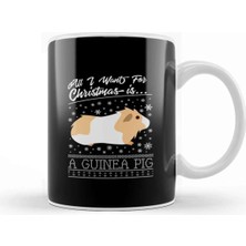Dekado All I Want For Christmas Is A Guinea Pig Knit Pattern Kupa Bardak Porselen