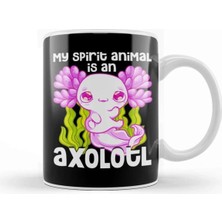 Dekado Cute & Funny My Spirit Animal Is An Axolotl Animal Kupa Bardak Porselen