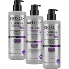 Defne Store Caffeine & Arginine Şampuan 500 ml – Saç Dökülmesine Karşı Etkili Bakım | Biocomplex B11 | Kafein + Arjinin Destekli Hızlı Uzama | Tüm Saç Tipleri Için (3 Paketi)