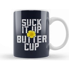 Dekado Flower Suck It Up Buttercup Kupa Bardak Porselen