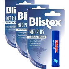 Defne Store Medplus Stick Kuru ve Çatlamış Dudaklara Onarıcı ve Ferahlatıcı Dudak Bakım Kremi + Sensitive Hassas Dudaklar Için Besleyici ve Nemlendirici Dudak Bakım Kremi