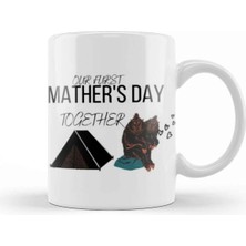 Dekado Mathers Day 2021 Our Furst Mather's Day Together Kupa Bardak Porselen