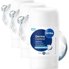 Defne Store Kadın Stick Deodorant Derma Control Defend 50 Ml, Tahrişe Karşı Koruma, Alkolsüz, 72 Saat Anti-Perspirant Koruma,çiçeksi Koku,hyaluronik Asit, Pro Vitamin B5 (3 Paketi)