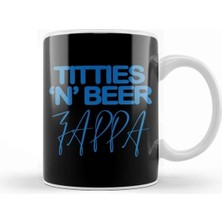 Dekado Titties N Beer Frank Zappa Kupa Bardak Porselen