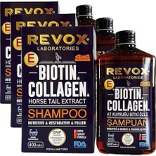 Defne Store Biotin & Collagen Şampuan, 400 ml (3 Paketi)