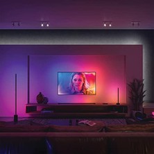 Defne Store Hue Gradient Signe Akıllı LED Zemin Işığı, Lambader, Siyah