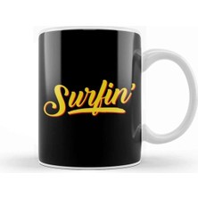 Dekado Surfin Worn By Rodney Bingenheimer Kupa Bardak Porselen