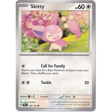 Skitty 130/162 - Temporal Forces - Pokemon Kartı (Mint)