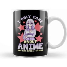 Dekado I Only Care About Anime And Like Maybe 3 People Kupa Bardak Porselen