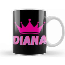 Dekado Princess Diana Quotes Art Gift Uk Vintage Retro Style Kupa Bardak Porselen