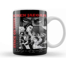 Dekado Attack On Titan Eren Jaegar Kupa Bardak Porselen
