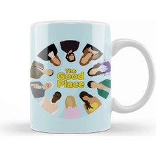 Dekado The Good Place Characters Kupa Bardak Porselen