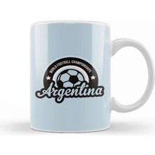 Dekado Argentina Sunrise World Football Championship 2018 Kupa Bardak Porselen