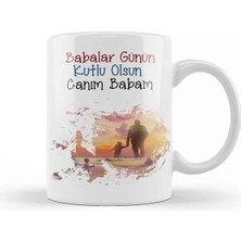 Dekado Babalar Günü Babaya Hediye 011 Kupa Bardak Porselen