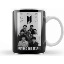 Dekado Bts Merch Bts Black Version Kupa Bardak Porselen