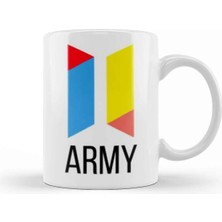 Dekado Bts Army Gift Kupa Bardak Porselen