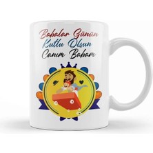 Dekado Babalar Günü Babaya Hediye 035 Kupa Bardak Porselen