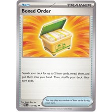 Boxed Order 143/162 - Temporal Forces - Pokemon Kartı (Mint)