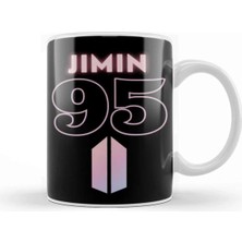 Dekado Bts Jimin 95 Logo Kupa Bardak Porselen
