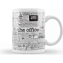 Dekado A Visual Representation Of The Office Graphic Kupa Bardak Porselen