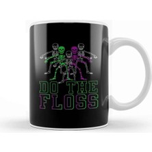 Dekado Flossing Do The Floss Skeletons Kupa Bardak Porselen