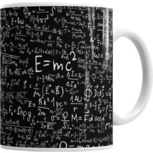 Dekado E=mc2 Formül Matematik Formülü Kupa Bardak Porselen