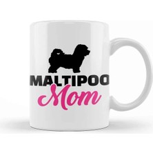 Dekado Maltipoo Mom Kupa Bardak Porselen