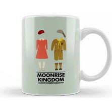 Dekado Moonrise Kingdom Outfit Movie Silhouette Kupa Bardak Porselen