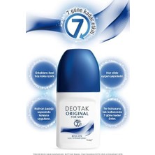 Defne Store Deotak Original Erkek 7 Güne Kadar Etkili Roll-On Deodorant 35 ml