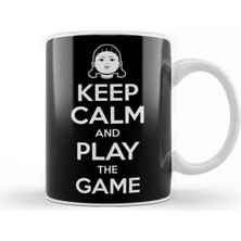 Dekado Squid Game Keep Calm And Play The Game Kupa Bardak Porselen