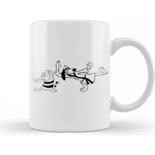 Dekado Kung Fu Fighting Phooey And Spot Hong Kong Phooey Kupa Bardak Porselen