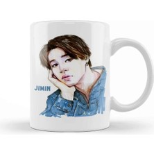 Dekado Bts Park Jimin Bts Marker Art Kupa Bardak Porselen