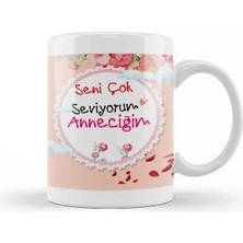 Dekado Anneler Günü Annelere Hediye 050 Kupa Bardak Porselen