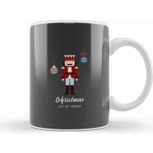 Dekado Nutcracker Funny Christmas Kupa Bardak Porselen