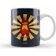 Dekado Avatar The Last Airbender Tenzin Retro Japanese Avatar Kupa Bardak Porselen