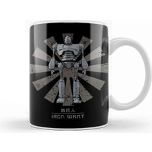 Dekado Iron Giant Retro Japanese Kupa Bardak Porselen
