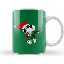 Dekado Guitar Christmas Kupa Bardak Porselen