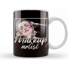 Dekado Make Up Artist Lipstick Beauty Salon Cosmetics Cosmetologist Kupa Bardak Porselen