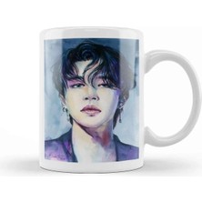 Dekado Bts ?old Jimin Bts Kupa Bardak Porselen