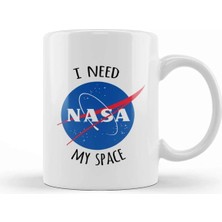 Dekado I Need My Space Nasa Kupa Bardak Porselen