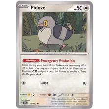 Pidove 133/162 - Temporal Forces - Pokemon Kartı (Mint)