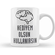 Dekado Komik Söz Hediyem Olsun Kullanırsın Kupa Bardak Porselen