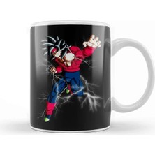 Dekado Super Sayain 4 Bardock Kupa Bardak Porselen