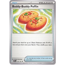 Buddy-Buddy Poffin 144/162 - Temporal Forces - Pokemon Kartı (Mint)