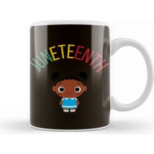 Dekado Kıds Juneteenth Juneteenth Juneteenth 2021 1865 Kupa Bardak Porselen