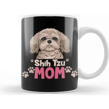 Dekado Shih Tzu Mom 02 Kupa Bardak Porselen