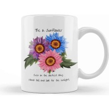 Dekado Sunflower Kupa Bardak Porselen